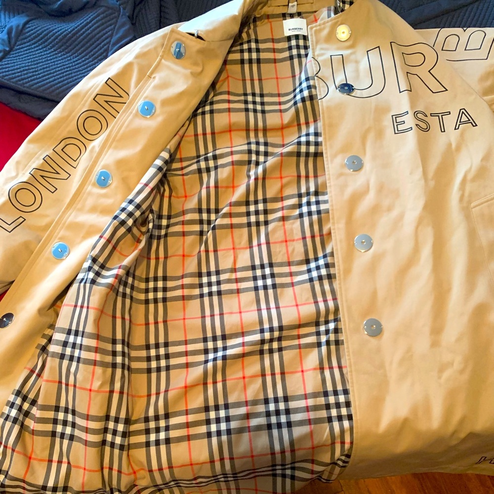Brand new Burberry trench with tags